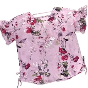 Maurices semi-sheer flowy dress top